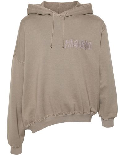 Magliano Twisted Cotton Hoodie - Gray