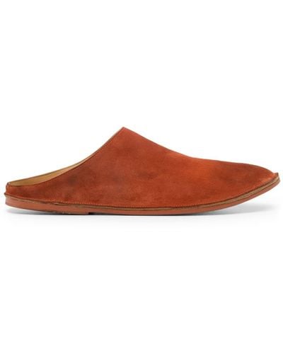 Marsèll Strasacco Suede Slippers - Brown