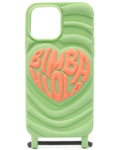 Bimba Y Lola ロゴエンボス Iphone 13 Pro Max ケース - グリーン