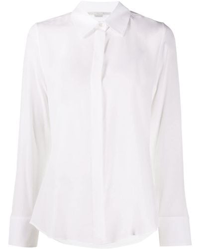 Stella McCartney Camisa con cuello y botones - Blanco