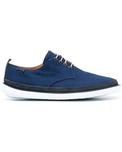 Camper Wagon Lace-up Sneakers - Blue
