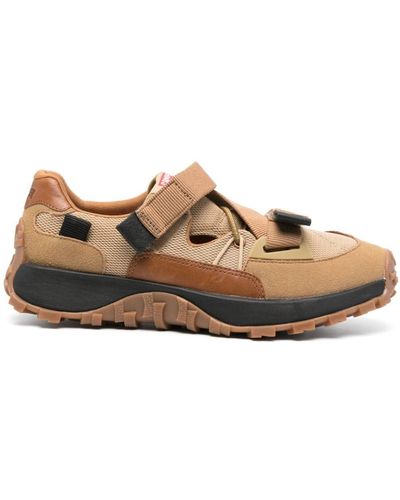 Camper Dril Trail Touch-strap Sneakers - Brown