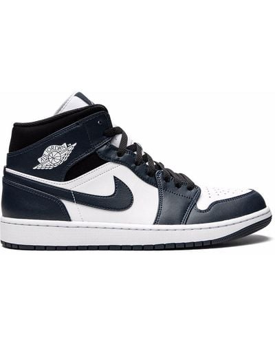 Nike Air 1 Mid "armory Navy" Sneakers - Blauw