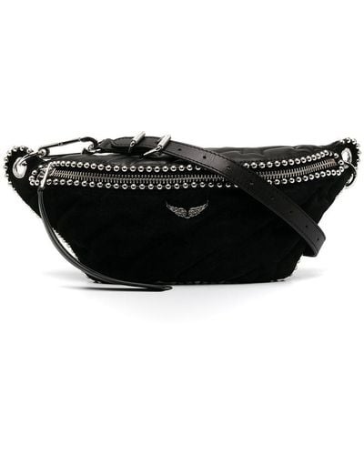 Zadig & Voltaire Edie Studded Belt Bag - Black