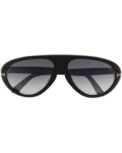 Tom Ford Klassische Pilotenbrille - Schwarz