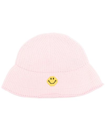 Joshua Sanders X Smiley Pixel Bucket Hat - Pink