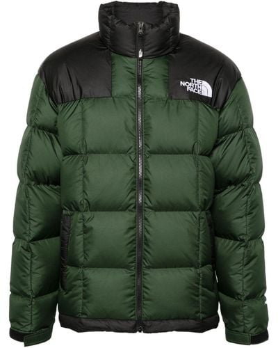 The North Face Lhotse Colour-block Puffer Jacket - Green