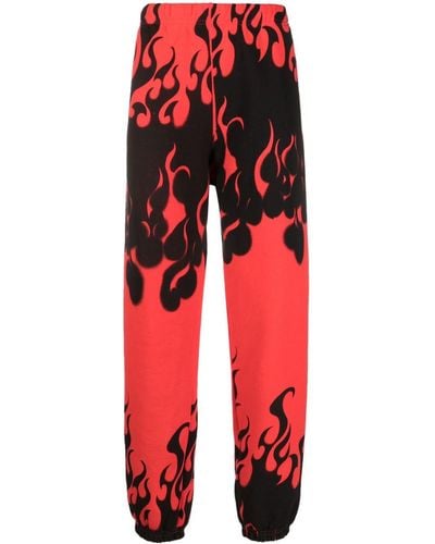 GALLERY DEPT. Graphic-print Track Pants - Red