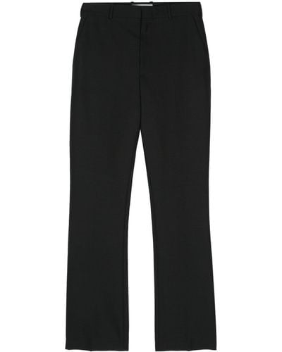 Loewe Mid-waist Flared Trousers - Black