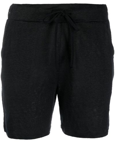 Majestic Filatures Pantalones cortos con cordones - Negro