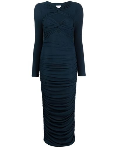 Acler Redland Cut-out Dress - Blue