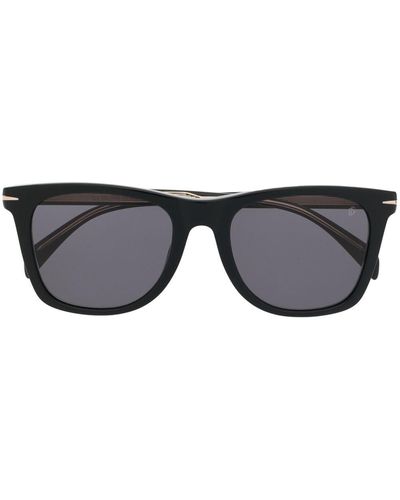 David Beckham Square-frame Sunglasses - Black