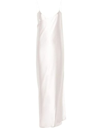 Magda Butrym 11 Silk Crepe Maxi Dress - White