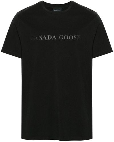 Canada Goose T-shirt Emersen en coton - Noir