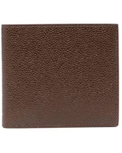 Thom Browne Leather Wallet - Brown