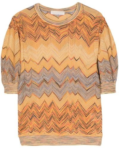 Ulla Johnson Priscilla knitted top - Arancione