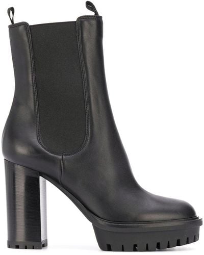 Gianvito Rossi Klassische Chelsea-Boots - Schwarz