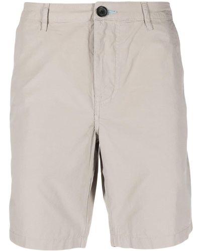 PS by Paul Smith Organic-cotton Bermuda Shorts - Natural