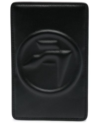 Ambush Tarjetero con logo en relieve - Negro