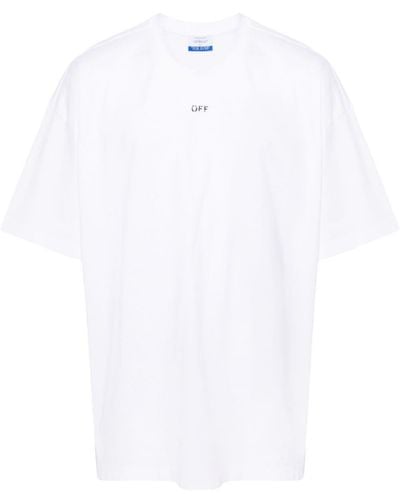 Off-White c/o Virgil Abloh ロゴ Tシャツ - ホワイト