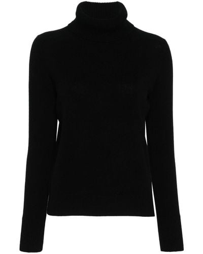 Max & Moi Sonia Roll-neck Sweater - Black