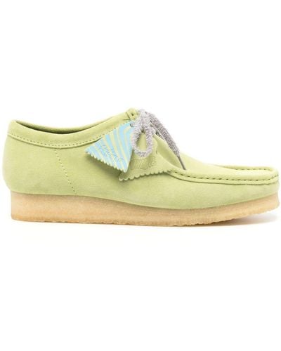 Clarks Wallabee Boot Suede - Green