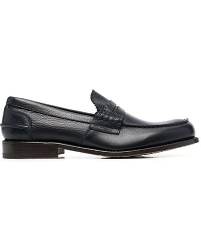 Premiata Strukturierte Loafer - Schwarz