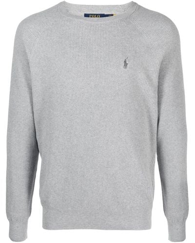 Polo Ralph Lauren Polo Pony Cotton Sweatshirt - Gray