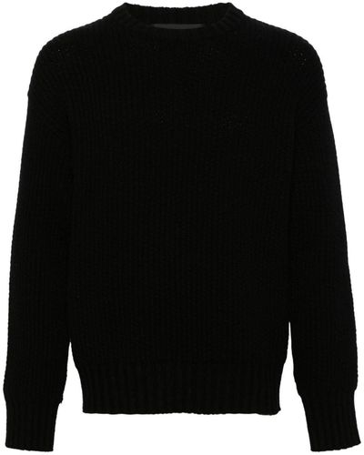 Alanui Finest Pullover mit tiefen Schultern - Schwarz