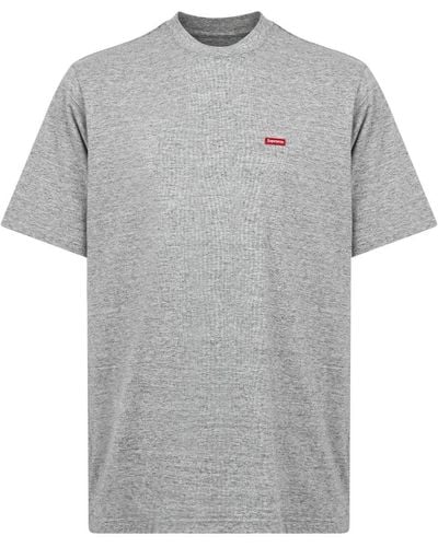 Supreme Camiseta con logo cuadrado pequeño - Gris