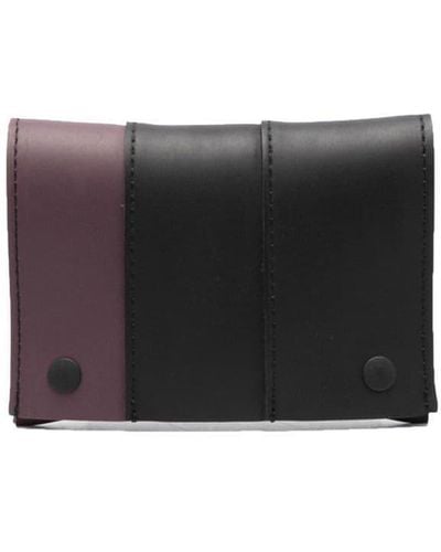 Sunnei Colour-block Wallet - Black