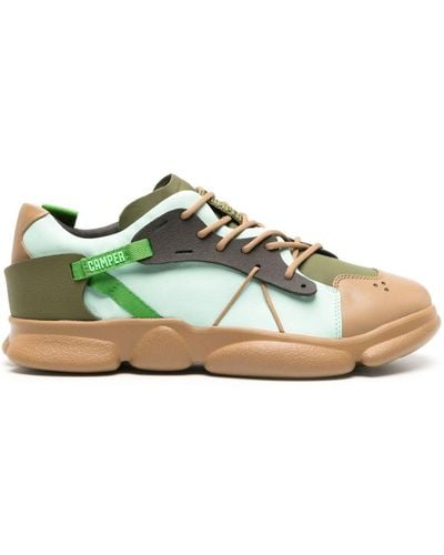 Camper Karst Lace-up Trainers - Green