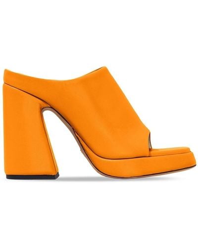 Proenza Schouler Forma 110mm Platform Sandals - Orange
