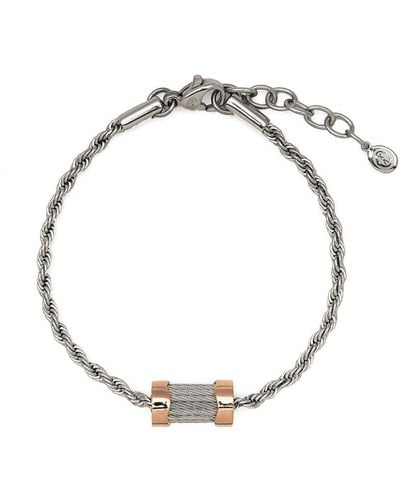 Charriol Pulsera con charm Forever Waves - Metálico