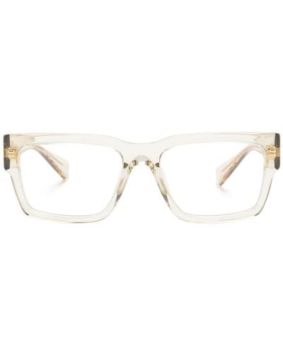 Miu Miu スクエア眼鏡フレーム - ナチュラル