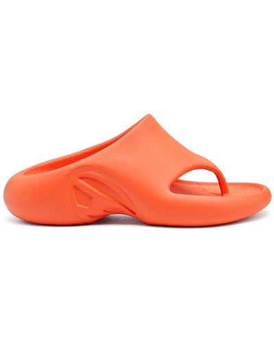 DIESEL Thong Sandal - Orange