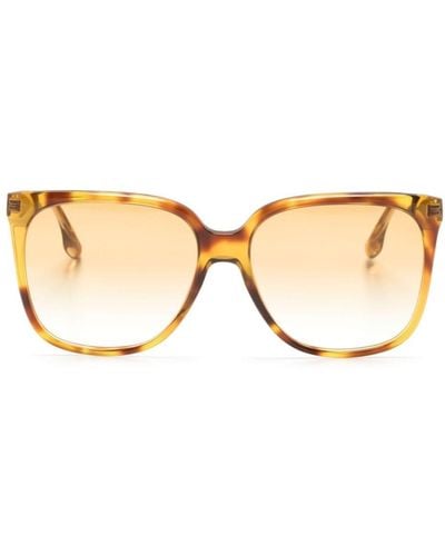 Victoria Beckham Square-frame Sunglasses - Natural