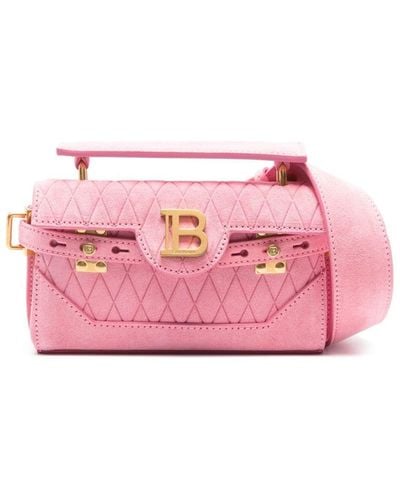 Balmain Kleine B-Buzz Handtasche - Pink