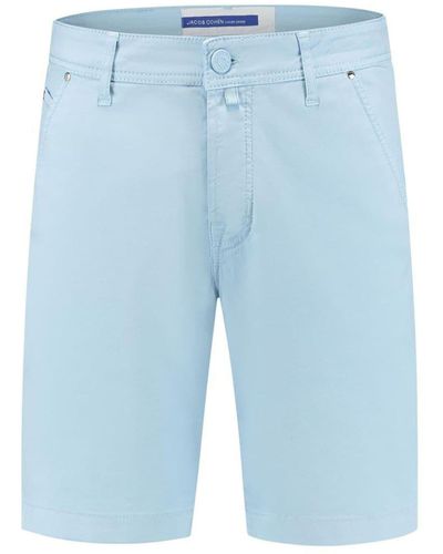 Jacob Cohen Cotton-blend Bermuda Shorts - Blue