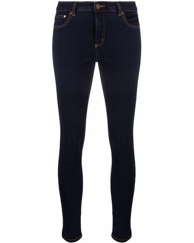 MICHAEL Michael Kors Vaqueros skinny de talle medio - Azul