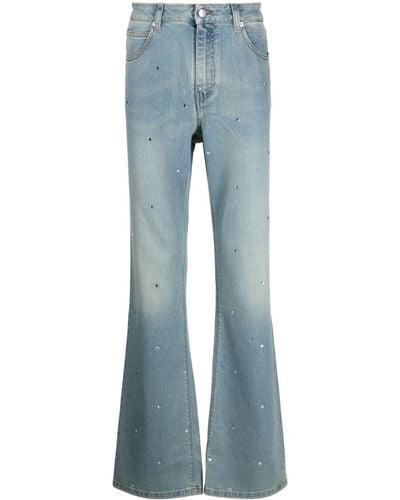 Zadig & Voltaire Halbhohe Wide-Leg-Jeans - Blau