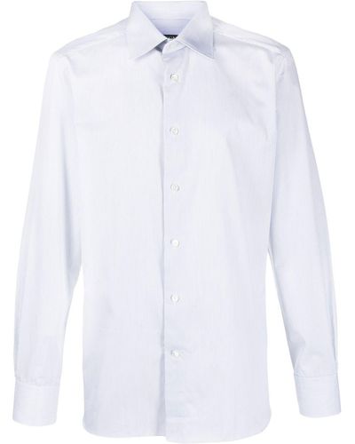 Zegna Camisa de manga larga - Blanco