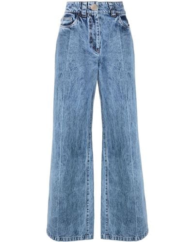 Christian Wijnants Jeans mit weitem Bein - Blau