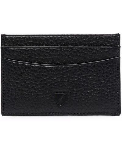 Aspinal of London Grained Leather Cardholder - Black