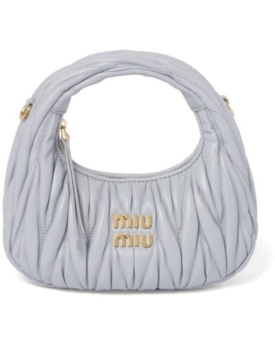 Miu Miu Mini sac à main Wander à design matelassé - Multicolore