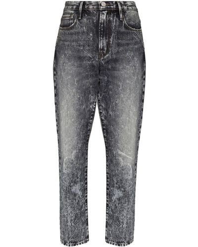 FRAME Le Noveau Straight-leg Jeans - Gray