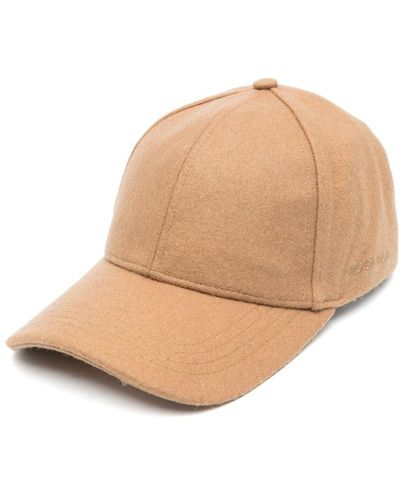 Woolrich Logo-embroidered Felted Cap - Natural
