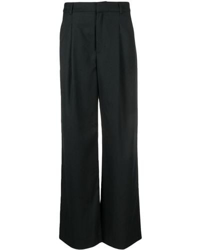 Gestuz High-waisted Palazzo Trousers - Black