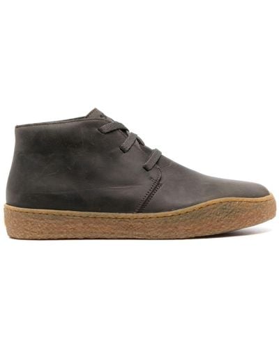 Camper Bottines Peu Terreno en cuir - Marron