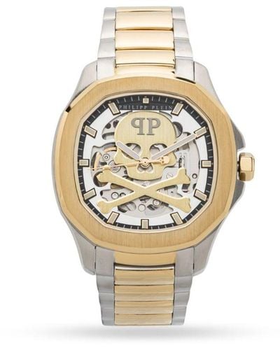 Philipp Plein Skeleton $pectre Horloge - Metallic